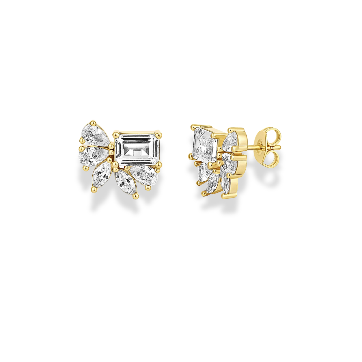 GOLDEN ICE EARRINGS