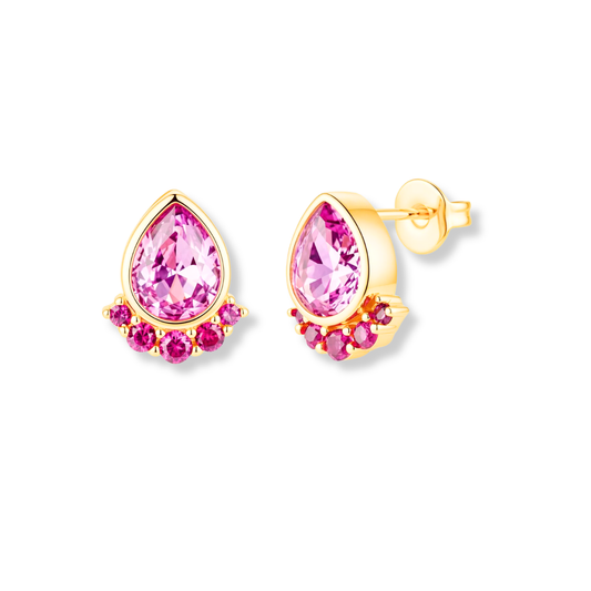 Blush Stud Earrings