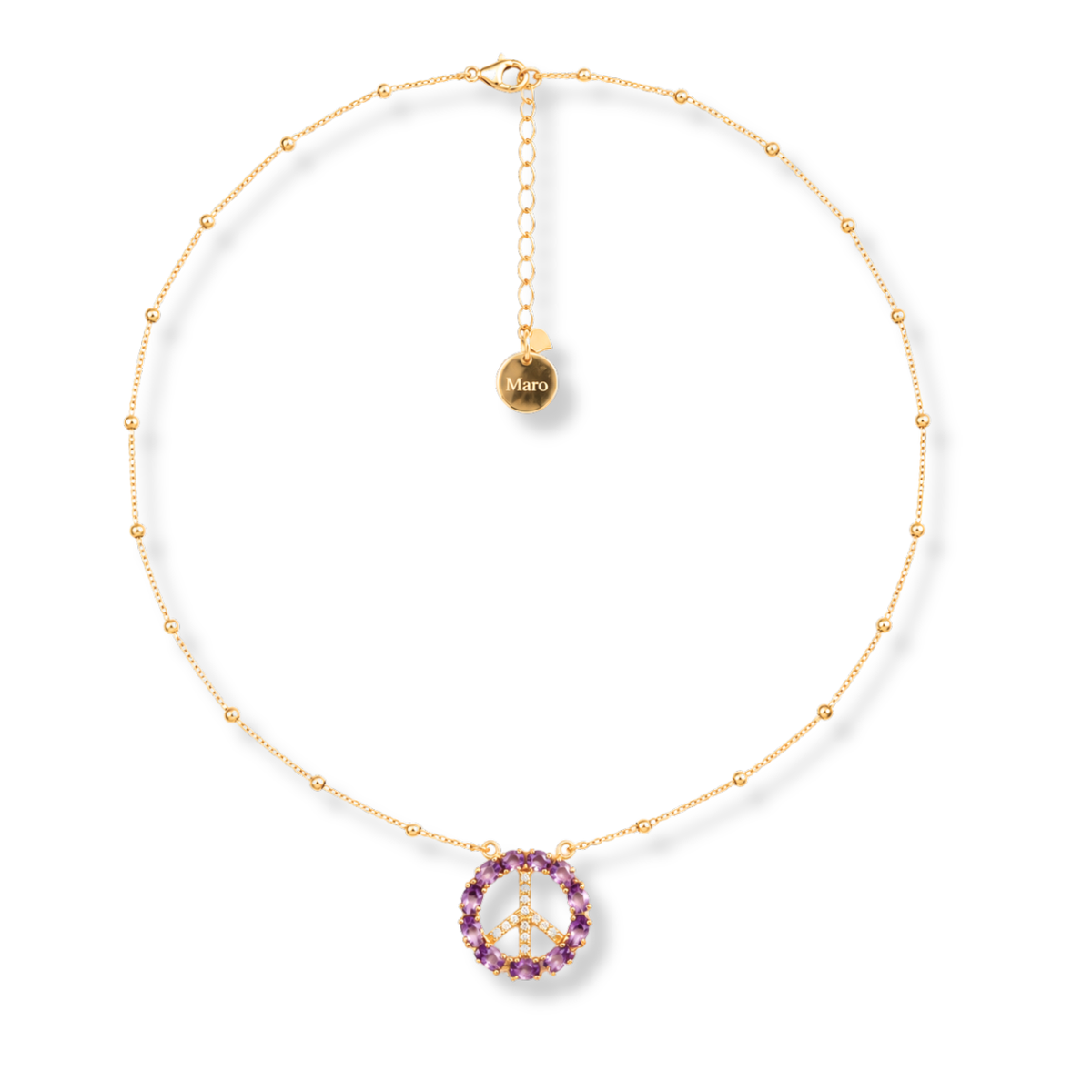 The Golden Peace Necklace