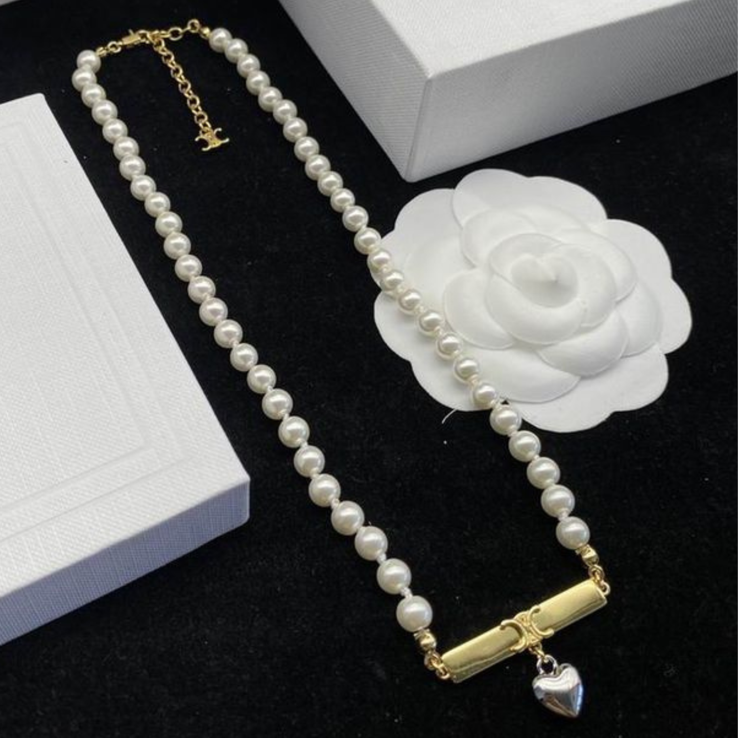 CLN Pearl Necklace - MARO JEWELRY