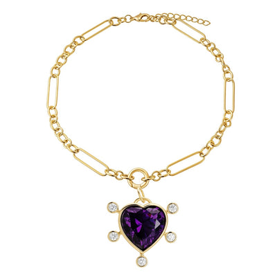 Lumiere Heart Necklace by MARO Jewelry
