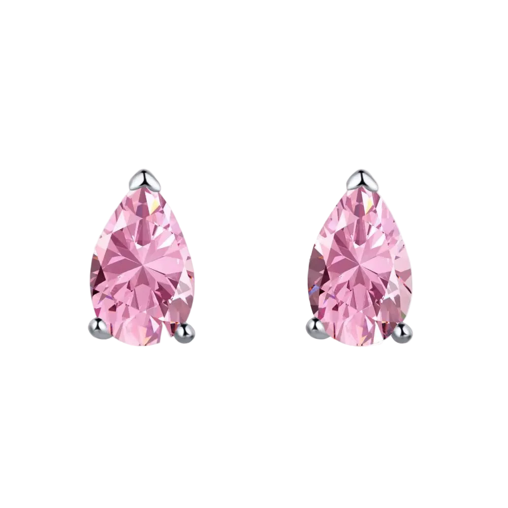 Pink Stone Earring