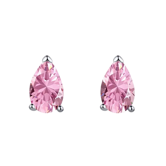 Pink Stone Earring