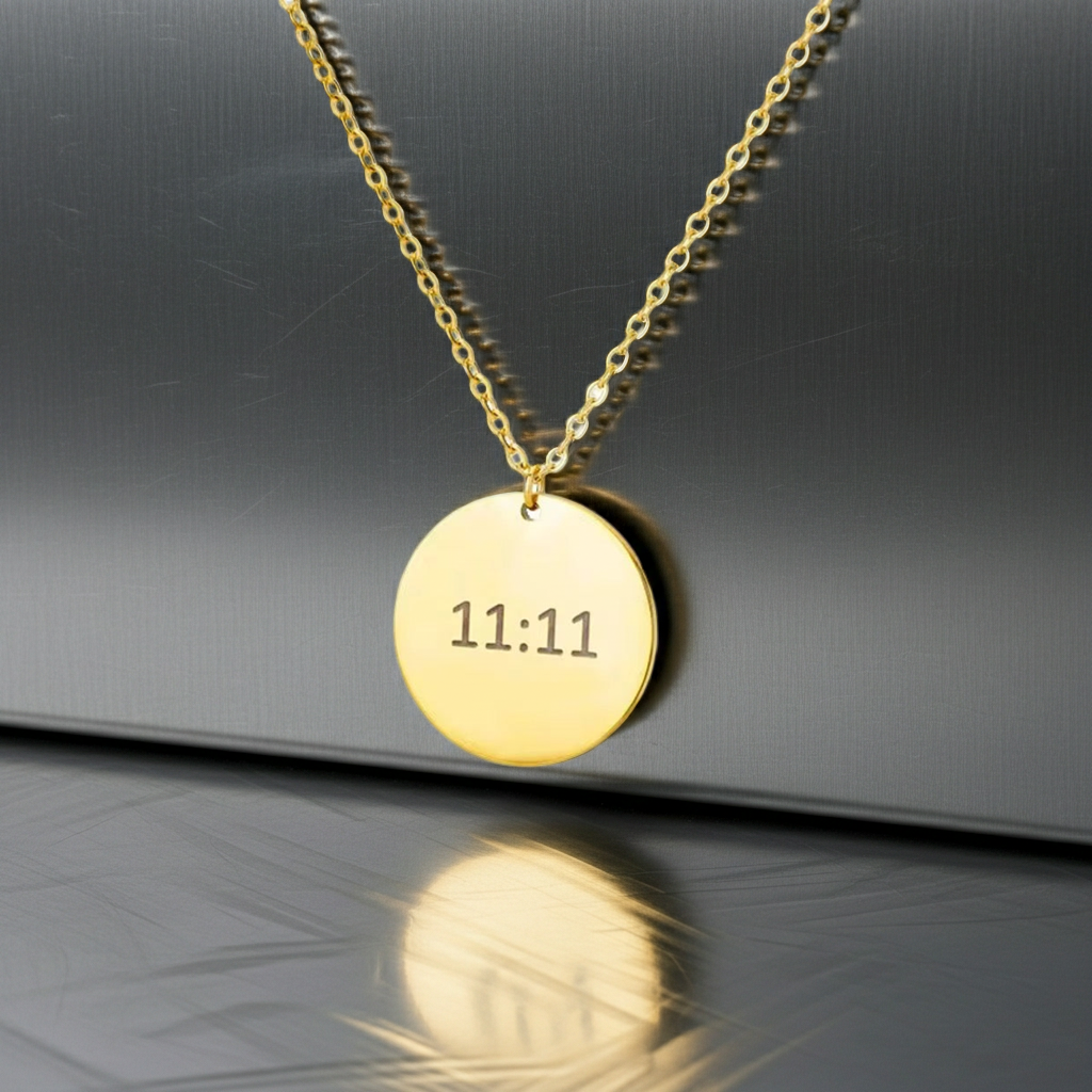 Gold 9/11 Tribute Necklace — elegant pendant jewelry crafted to honor and remember with timeless grace.