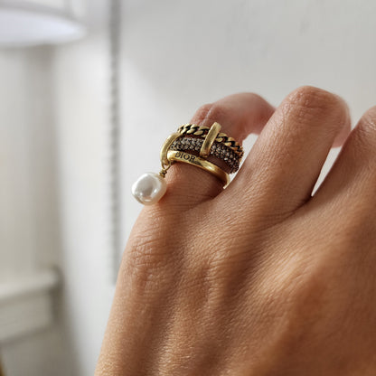 JD Vintage Ring for women by MARO Jewelry